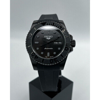 Custom Seiko Mod • Full Black Day-Date Yachtmaster • 40mm